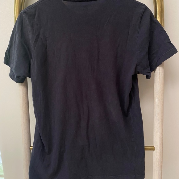 Diesel Short Sleeves Cotton Navy Basic Summer T-shirt With Logo Size S - Picture 3 of 7